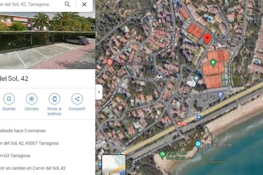 Appartement Coqueto Alojamiento Con Banera De Hidromasaje à Tarragone Extérieur photo